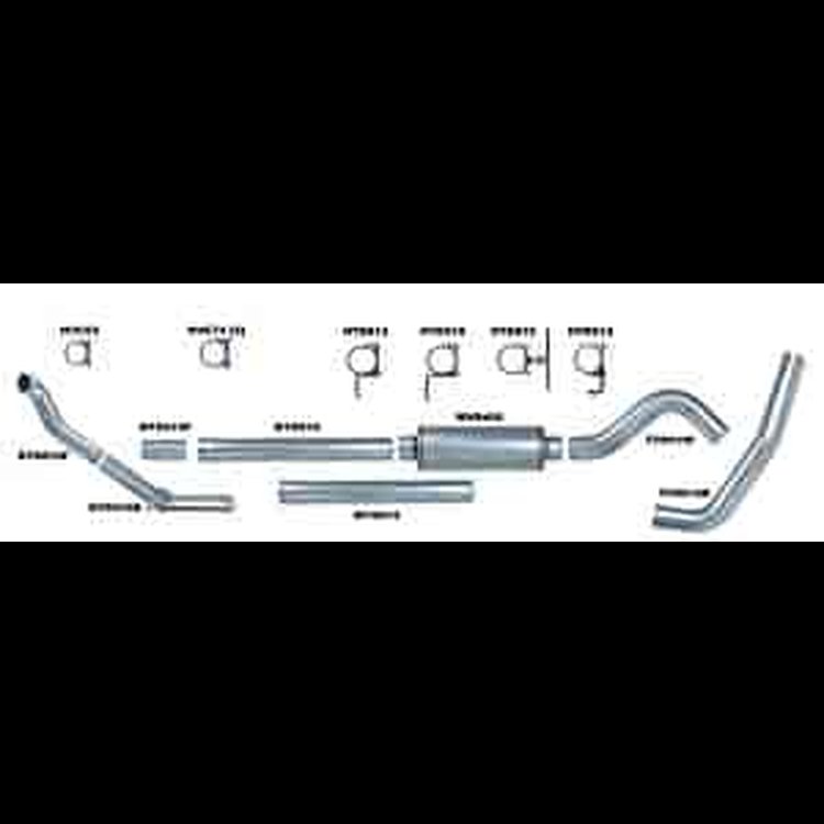 Diesel Truck Exhaust System Ford 1994-97 7.3L