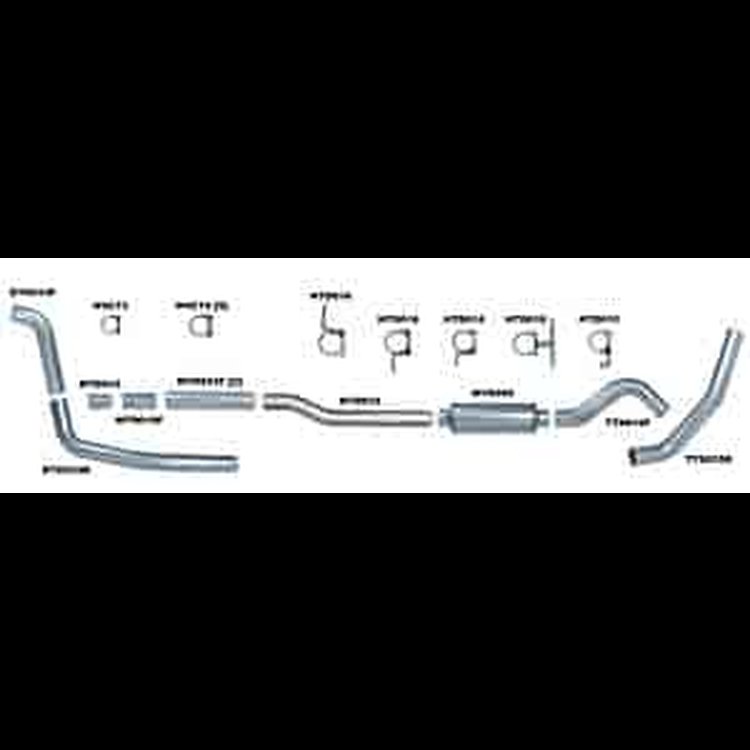 Diesel Truck Exhaust System Ford 2003-07 6.0L