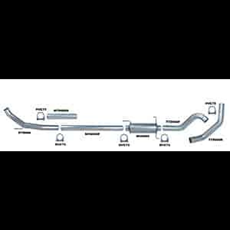 Diesel Truck Exhaust System Dodge 2003-05 5.9L
