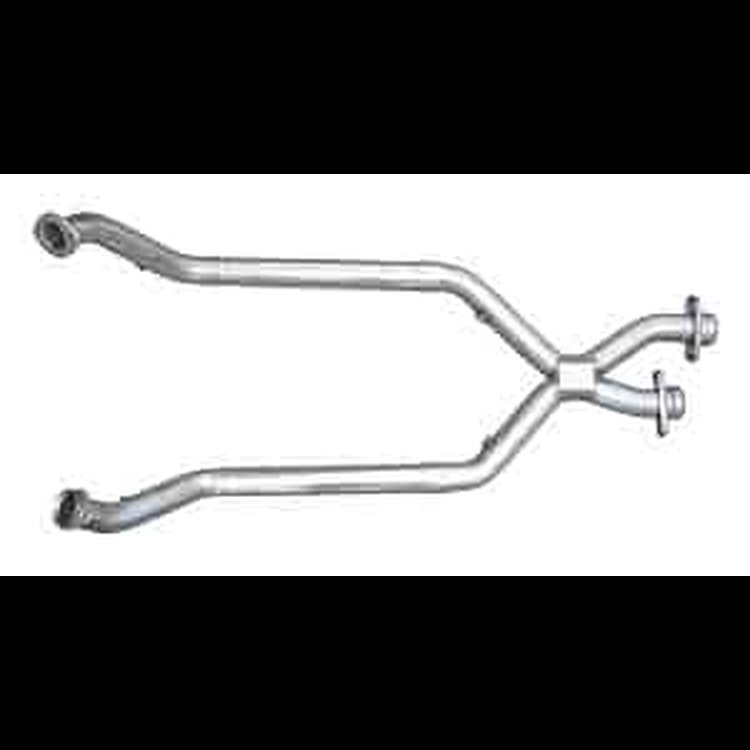 2.5" Off-Road X-Pipe 1996-98 Mustang V8