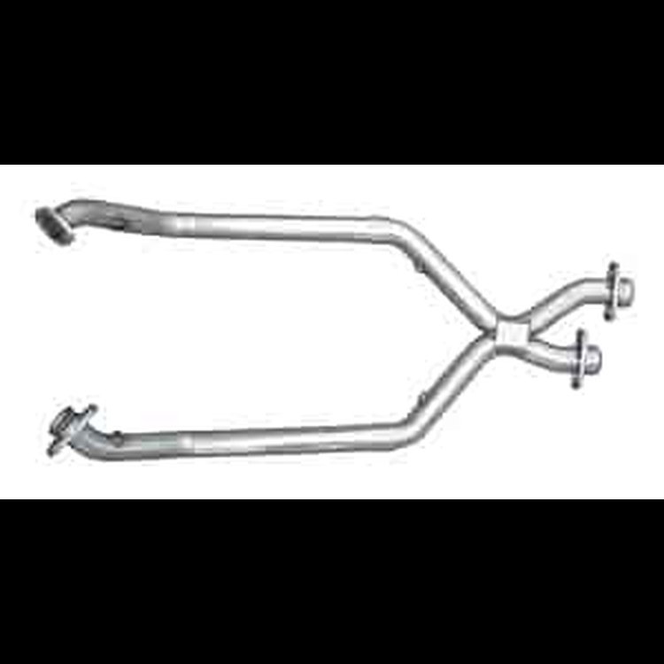 2.5" Off-Road X-Pipe 1999-04 Mustang V8