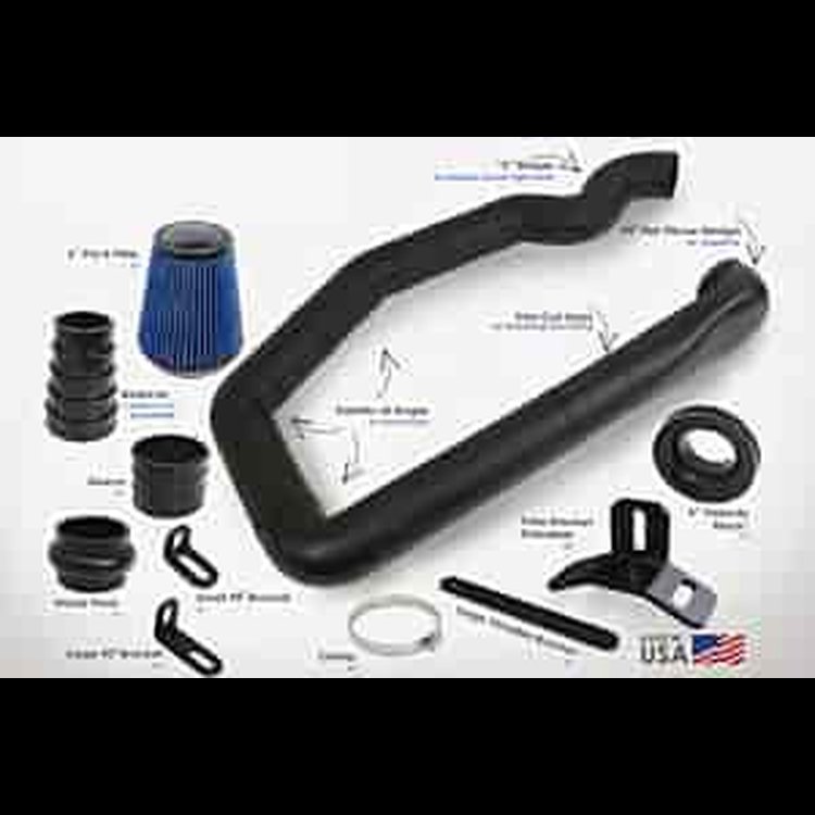 FabShop Air Intake Duct Kit 3.5" Tubing, Universal
