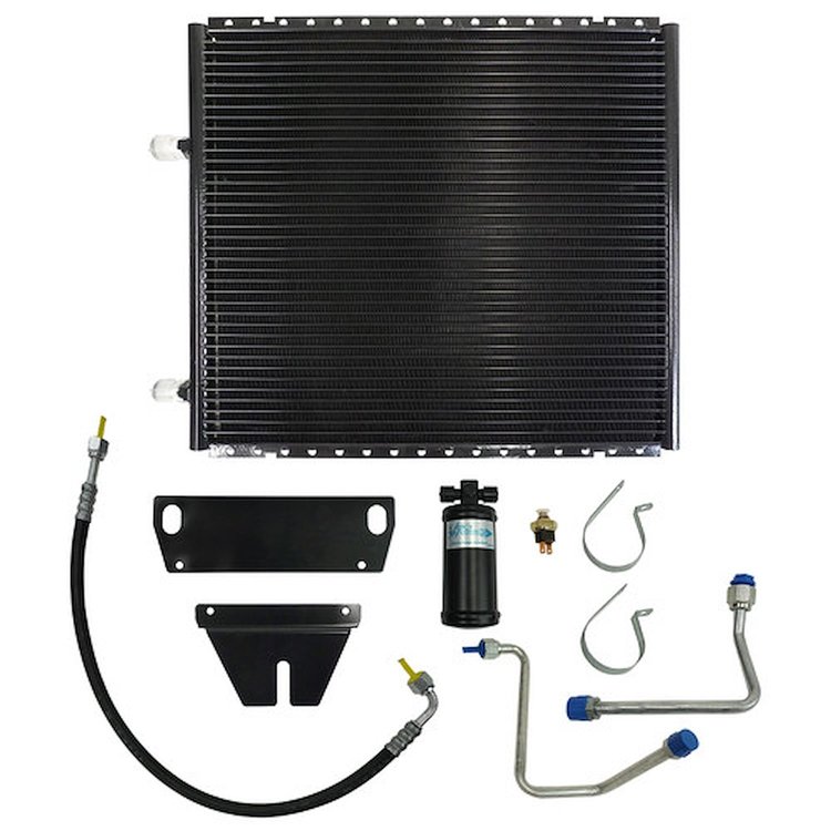 011064 SureFit Condenser Kit with Drier for 1964 1/2-1966 Ford Mustang [Passenger Side Mounting]