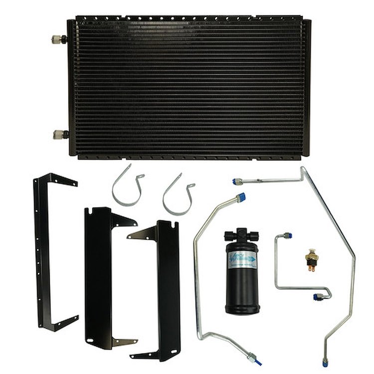051072-EDA SureFit Condenser Kit with Drier for 1970-1974 Dodge Challenger, Plymouth Barracuda w/o Factory Air