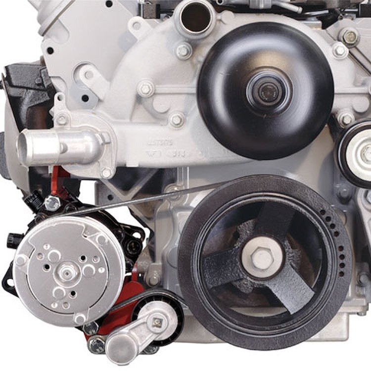OEM Drive System Low-Mount Compressor Bracket System