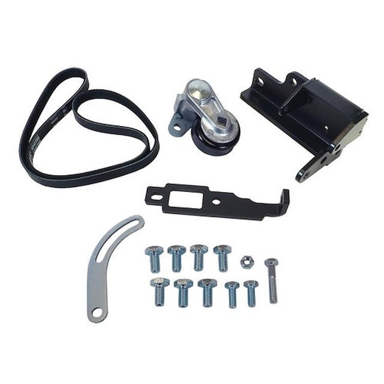 141814 Low-Mount Compressor Bracket for LS Truck & 2010-2015 Chevrolet Camaro w/Sanden SD-7B10 Compressors