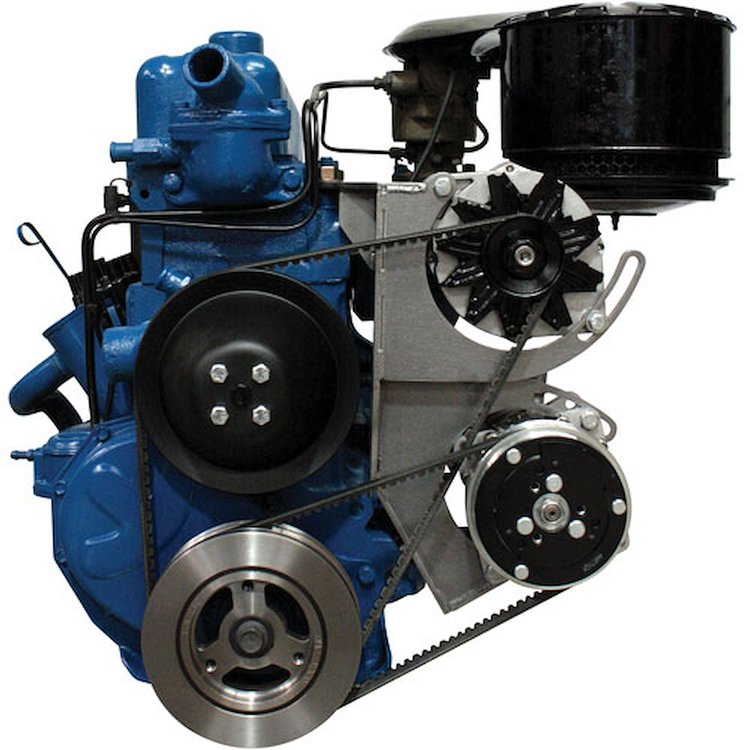 Steel-eez Side-Mount Alternator & Compressor Bracket System