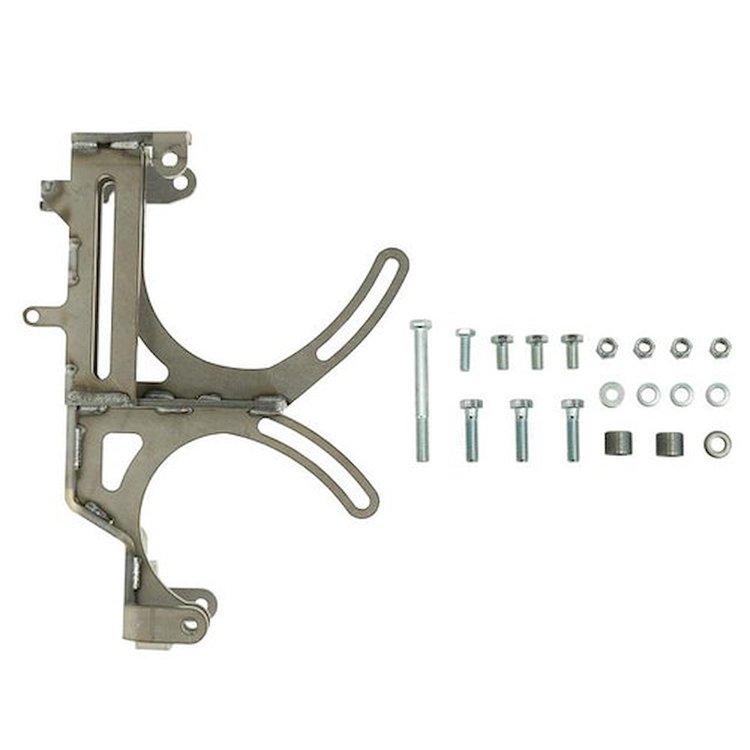 146037 Steel-Eez Top-Mount Alternator and Bottom Mount Compressor Combination Bracket for Chevrolet 6-Cylinder 230/250 Engines