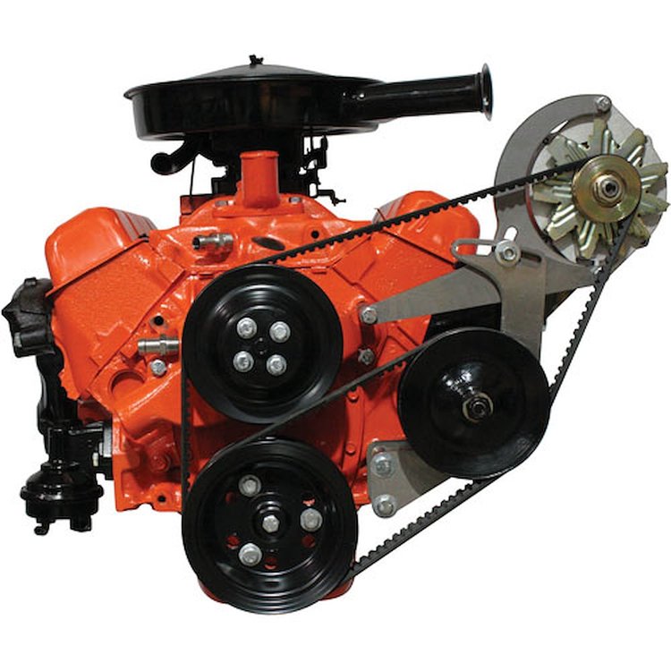 Steel-eez Mid-Mount Power Steering Pump Bracket