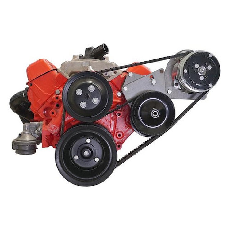 151583 Compressor/Power Steering Bracket Kit for Chevrolet 305/350 Engines w/Long Water Pump & Saginaw Power Steering