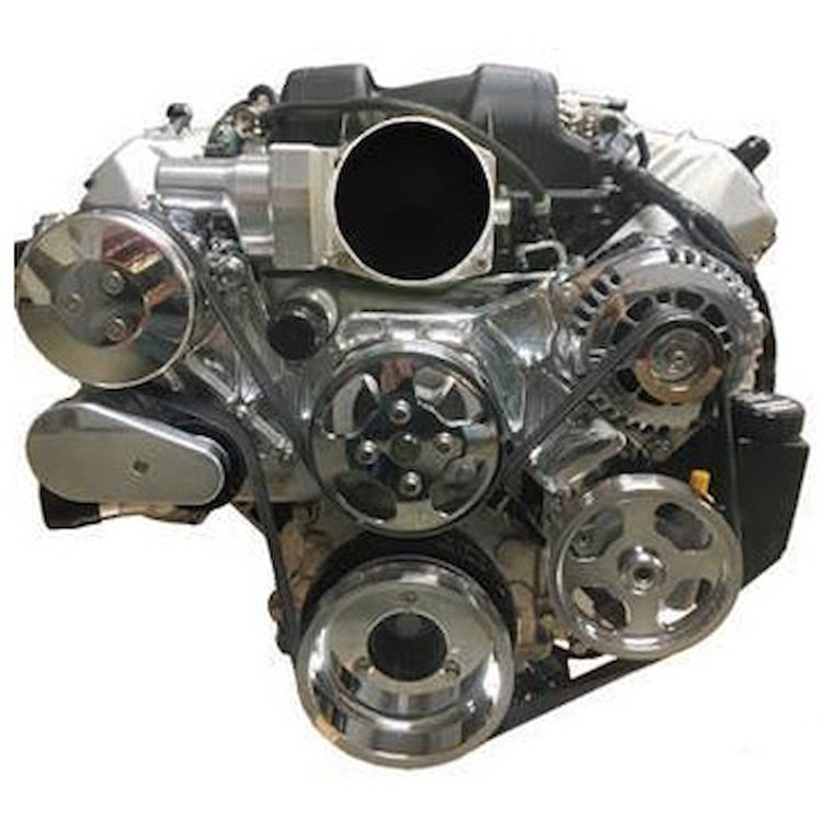 Low Profile Front Runner Engine Accessory Drive System