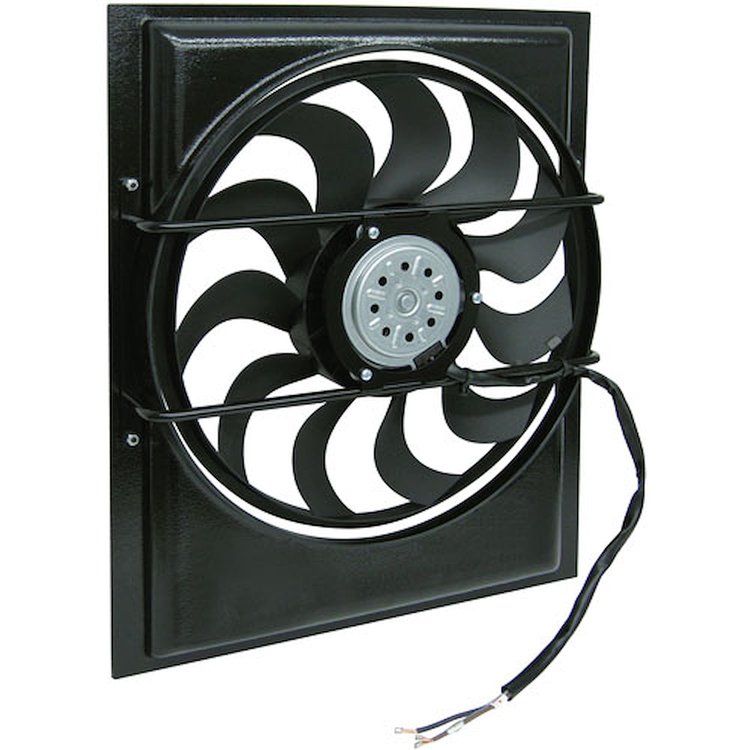 LoPro Electric Fan With Shroud