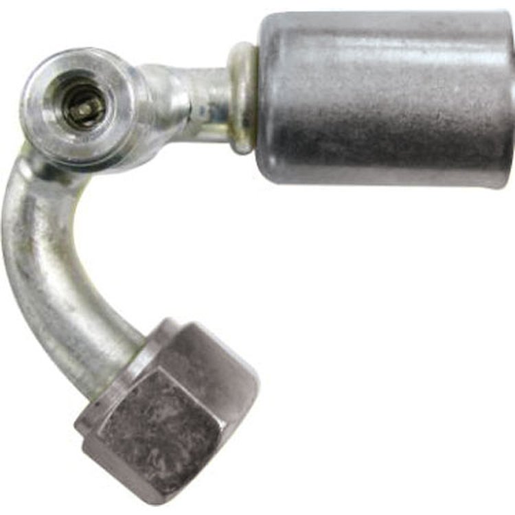 Beadlock O-Ring Hose End Fitting With 134a Service Port