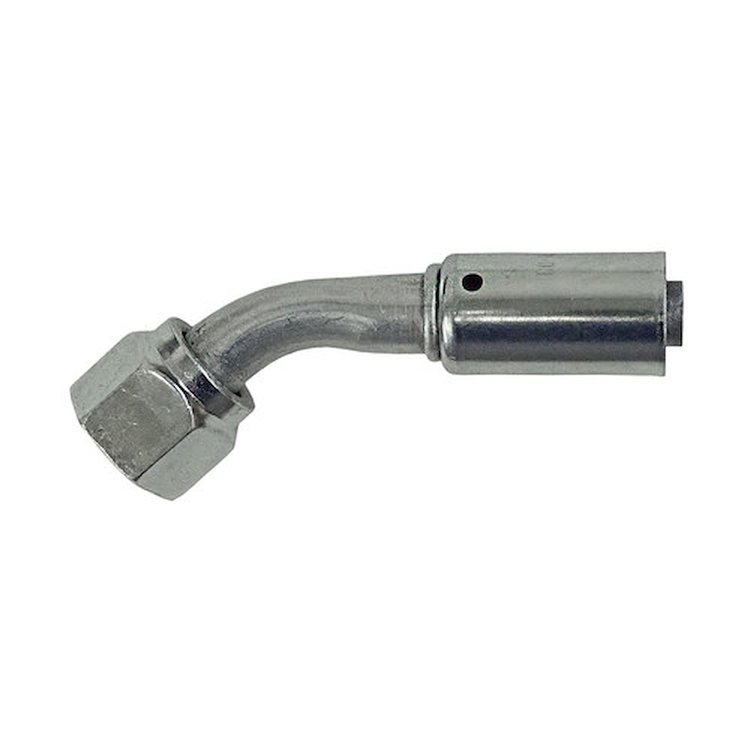 358220 Beadlock Reduced Barrier Hose O-Ring Fitting [45-Degree, #8]