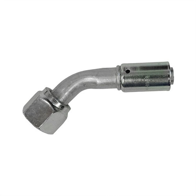 358230 Beadlock Reduced Barrier Hose O-Ring Fitting [45-Degree, #10]