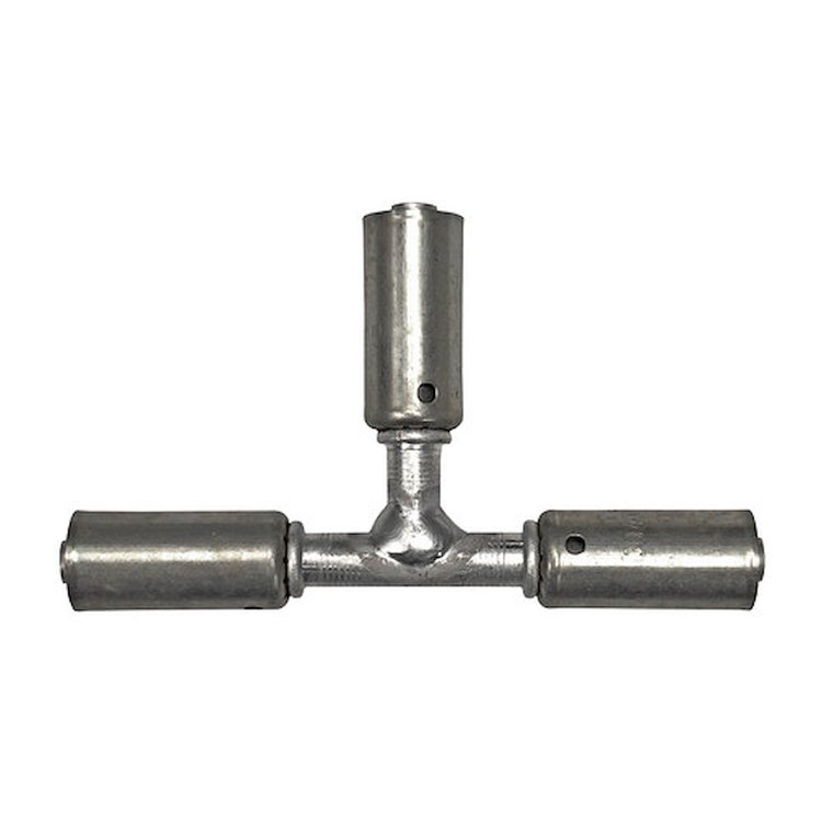 358281 Beadlock Reduced Barrier Male Hose T-Fitting [#6]