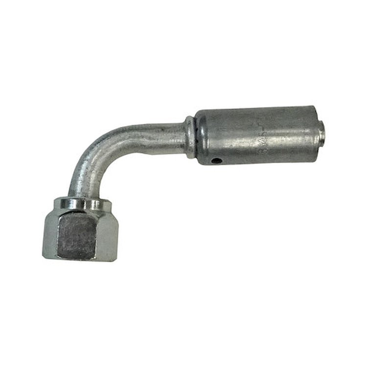 358310 Beadlock Reduced Barrier Hose O-Ring Fitting [90-Degree, #6]