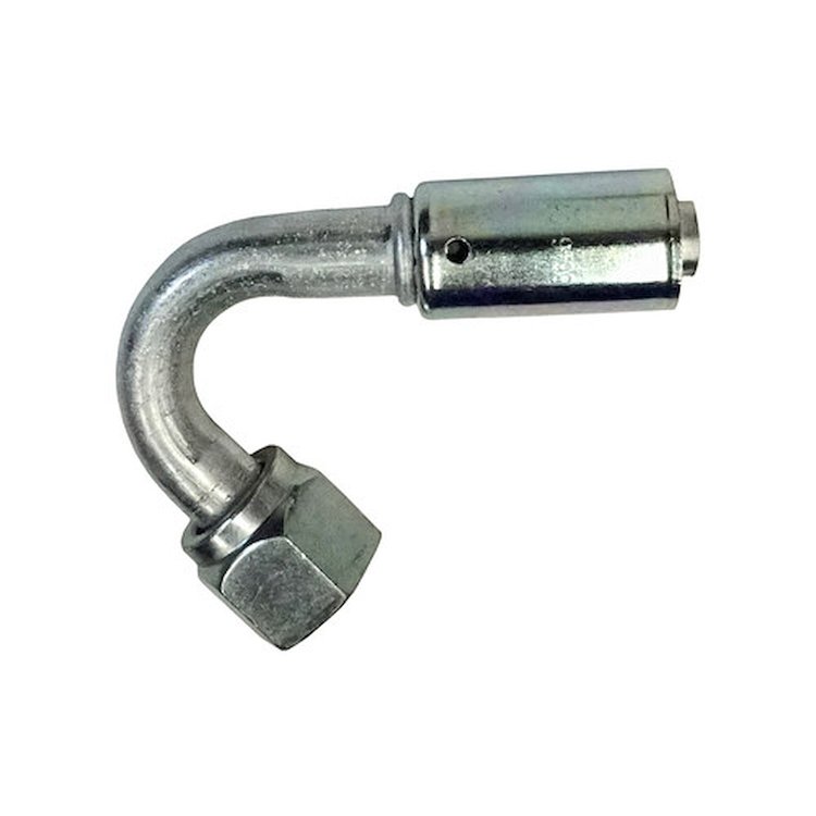 358420 Beadlock Reduced Barrier Hose O-Ring Fitting [135-Degree, #8]