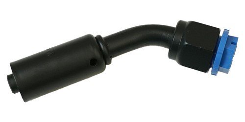 359210 Beadlock Reduced Barrier Hose Black O-Ring Fitting [45-Degree, #6]