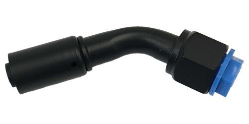 359230 Beadlock Reduced Barrier Hose Black O-Ring Fitting [45-Degree, #10]