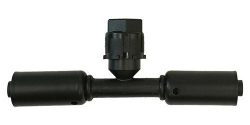 359250 Beadlock Reduced Barrier Hose Black O-Ring Fitting [In-Line w/Service Port, #6]