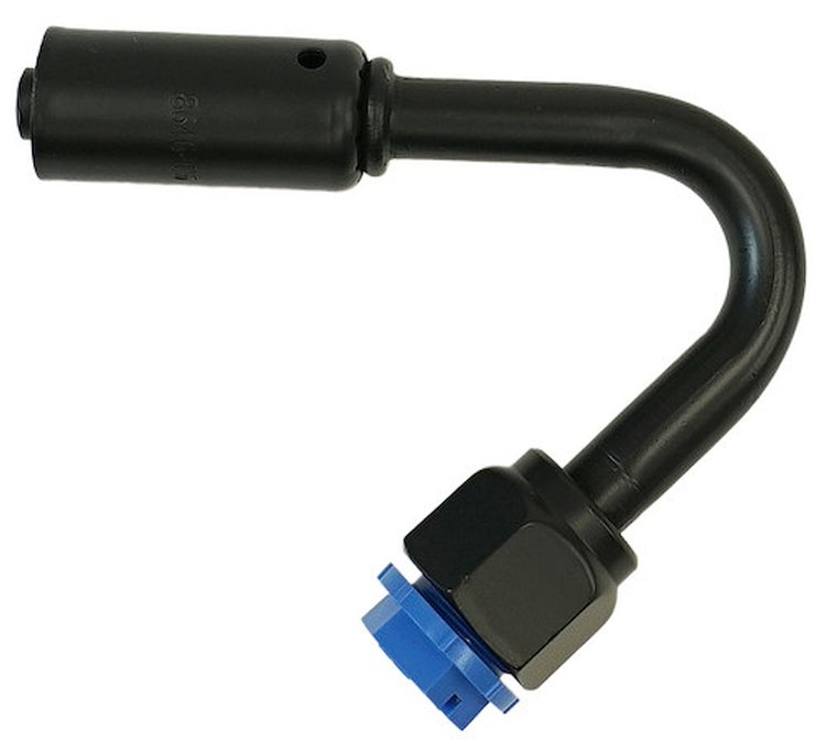 359410 Beadlock Reduced Barrier Hose Black O-Ring Fitting [135-Degree, #6]
