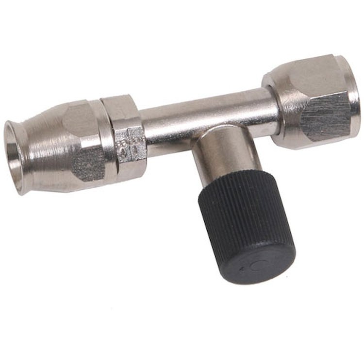 ProLine Braided Hose End Fitting With Service Port
