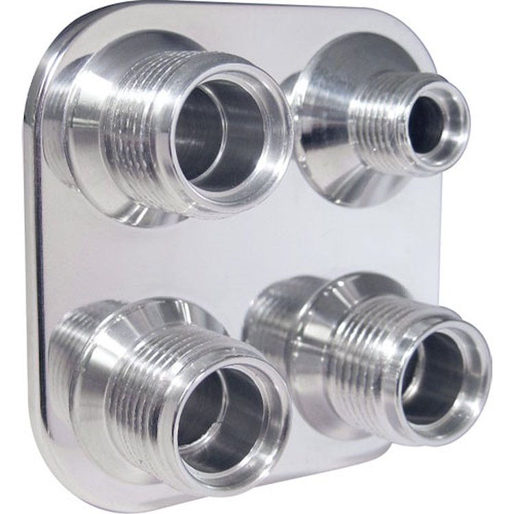 StreamLine 4-Way Bulkhead Plate