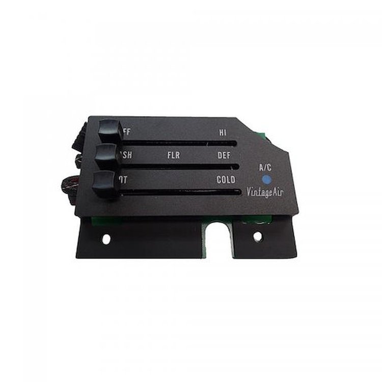 471077-EDA Gen IV or Gen 5 SureFit Control Panel Kit for 1970-1974 Dodge Challenger, Ply. Barracuda w/Std Gauges & Factory Air