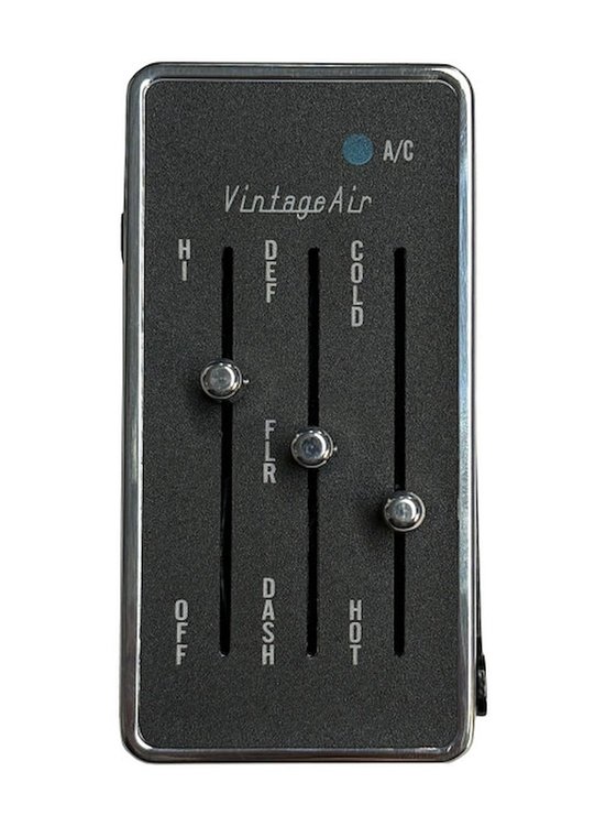 491130 Gen IV & Gen V ProLine 3-Lever Vertical Control Panel Upgrade, with Polished Bezel and Knobs