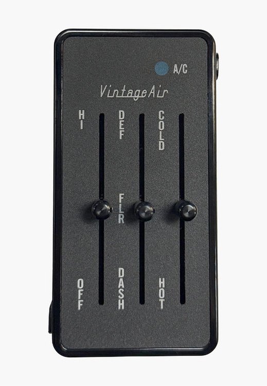 491131 ProLine Vertical Control Panel for Gen IV & V Evaporators [Black Anodized Bezel and Knobs]