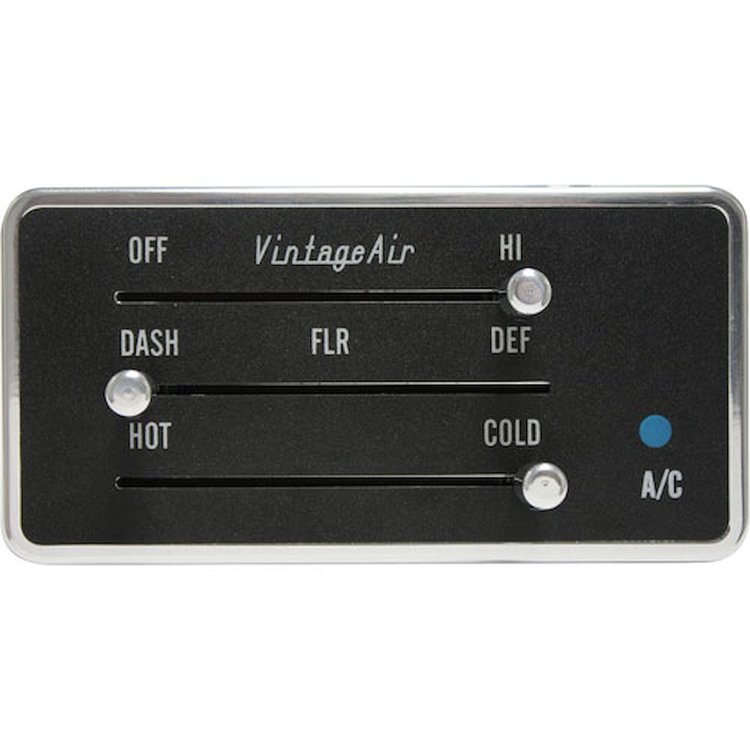491230 Gen IV & Gen 5 ProLine Horizontal Control Panel with Polished Bezel & Knobs