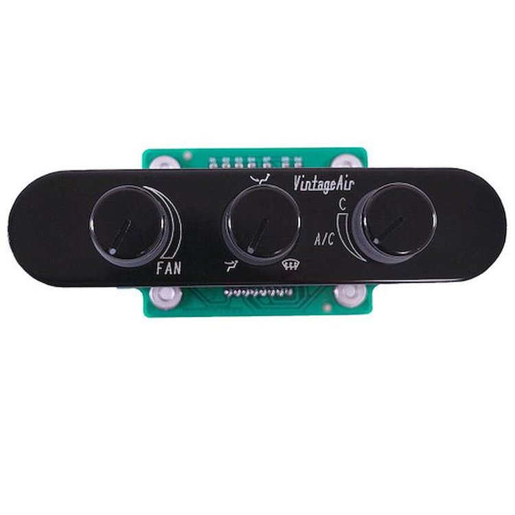 491252 ProLine Oval Horizontal Wide Control Panel for Gen IV & V Evaporators [Black Anodized]