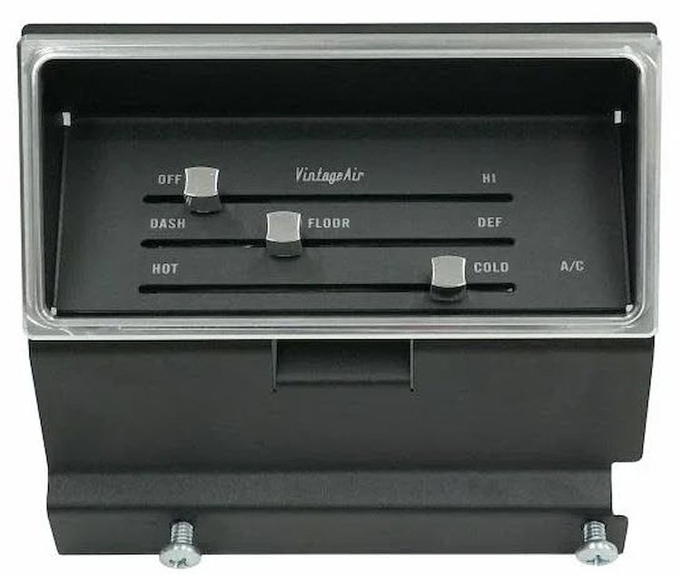 491282 Gen IV & Gen 5 SureFit Control Panel Kit for 1966-1967 Chevrolet Chevelle, without Factory A/C