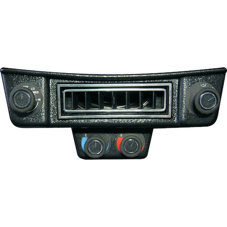 Under Dash Louver & Control Panel Assembly