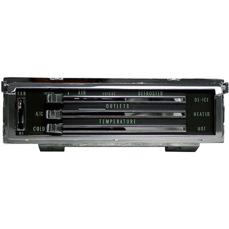 49767-LCI SureFit Replacement Control Panel for 1967-1972 Chevrolet & GMC Trucks, with Factory Air