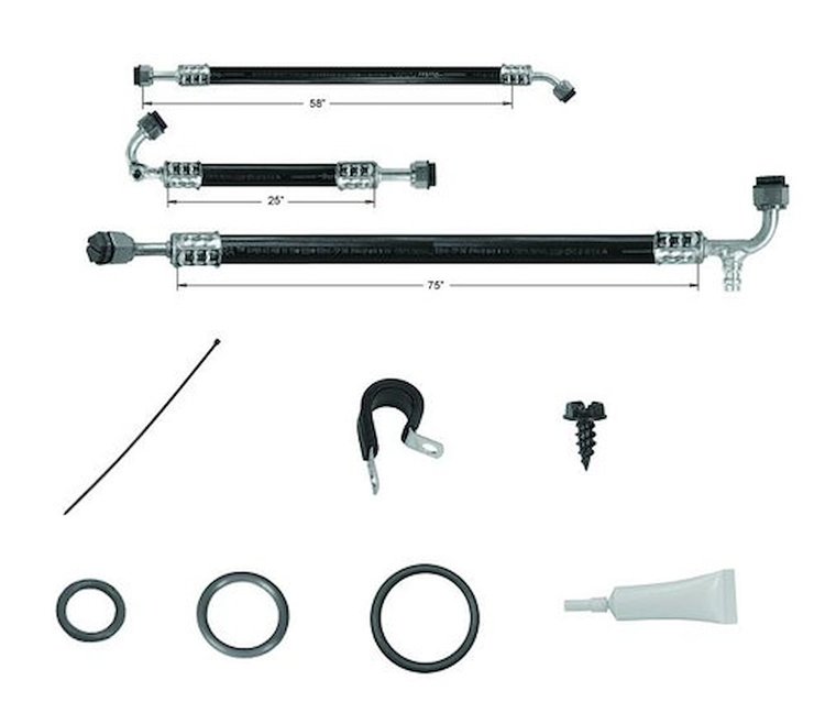 511158 SureFit Reduced Barrier Standard Hose Kit for 1980-1986 Ford F-Series/Bronco 6-Cylinder