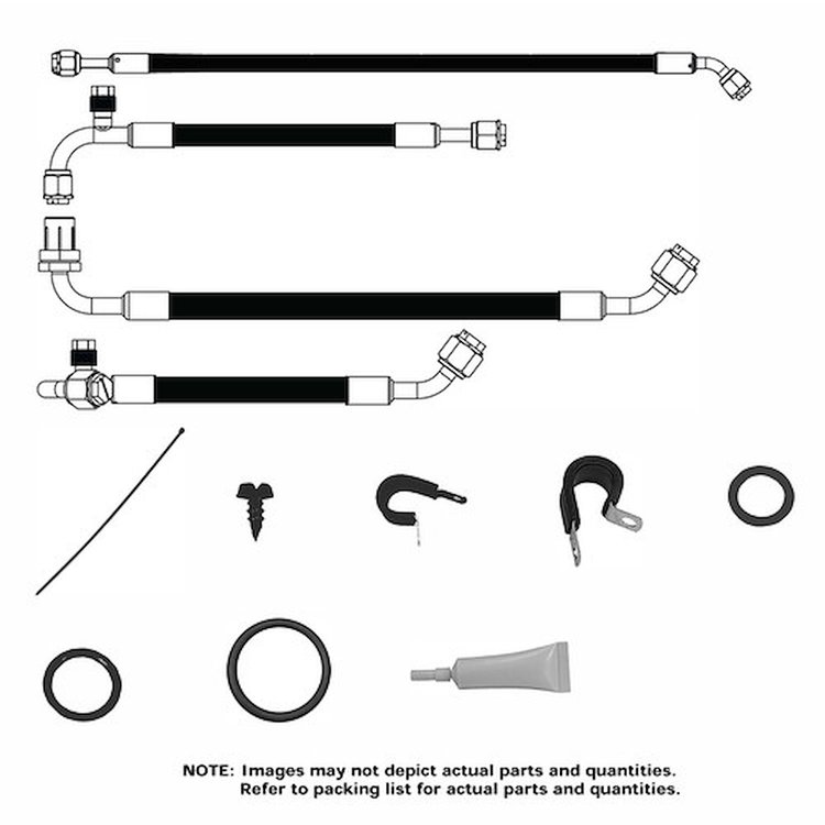 511167 SureFit Reduced Barrier Standard Hose Kit for 1978-1979 Ford Bronco, 1973-1979 Ford F100, F150, F250, F350