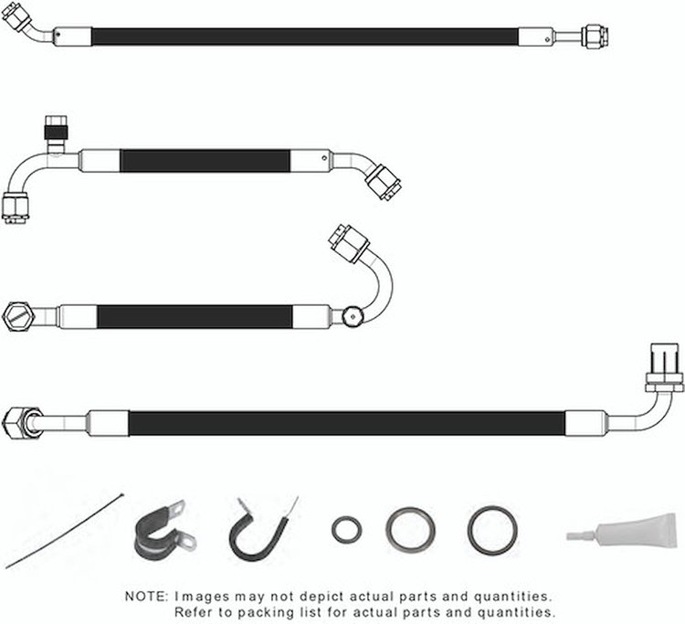 511171 SureFit Reduced Barrier Standard Hose Kit for 1961-1964 Ford F-100