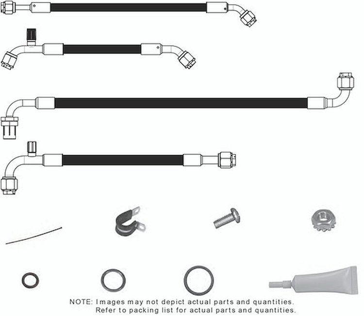 511175 SureFit Reduced Barrier Standard Hose Kit for 1967-1972 Ford F-100 6-Cylinder