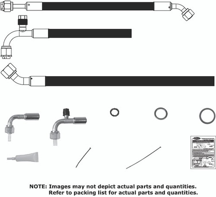 521087 SureFit Reduced Barrier Modified Hose Kit for 1968-1972 Pontiac GTO, LeMans, Tempest V8
