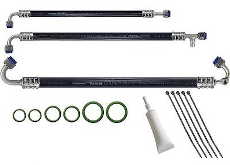 521215 SureFit Reduced Barrier A/C Hose Kit 1968-1983 Toyota FJ40, Standard