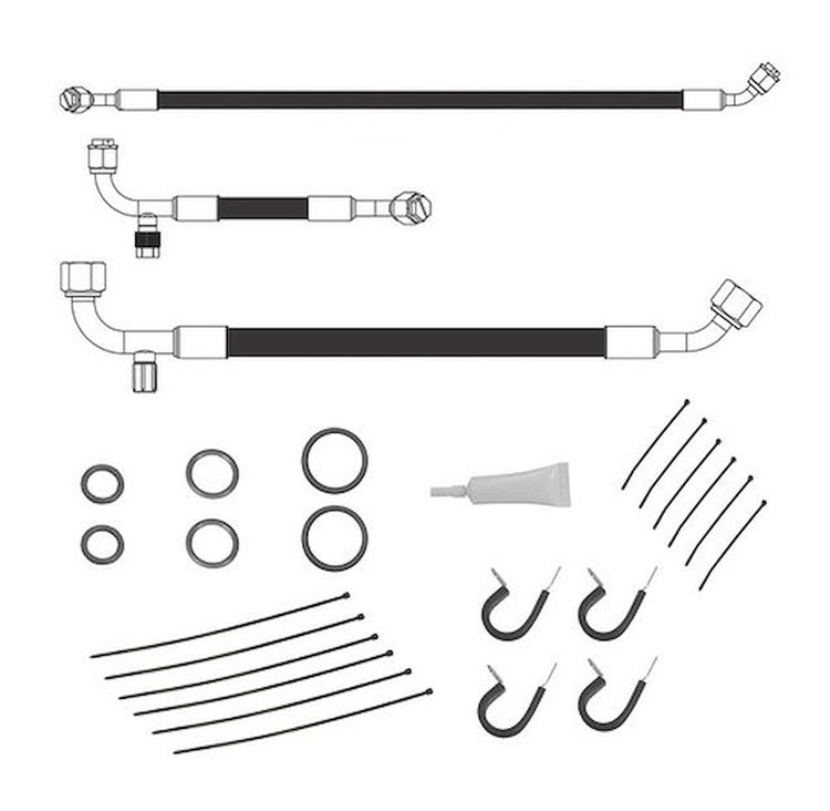 521290 SureFit Reduced Barrier Standard Hose Kit for 1967-1968 Chevrolet Camaro, 1967-1968 Pontiac Firebird