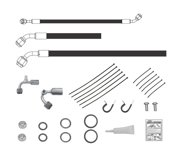 521293 SureFit Reduced Barrier Modified Hose Kit for 1969 Chevrolet Camaro/Pontiac Firebird