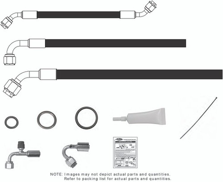 524477 SureFit Reduced Barrier Modified Hose Kit for 1964-1967 Chevrolet Chevelle, El Camino, Malibu