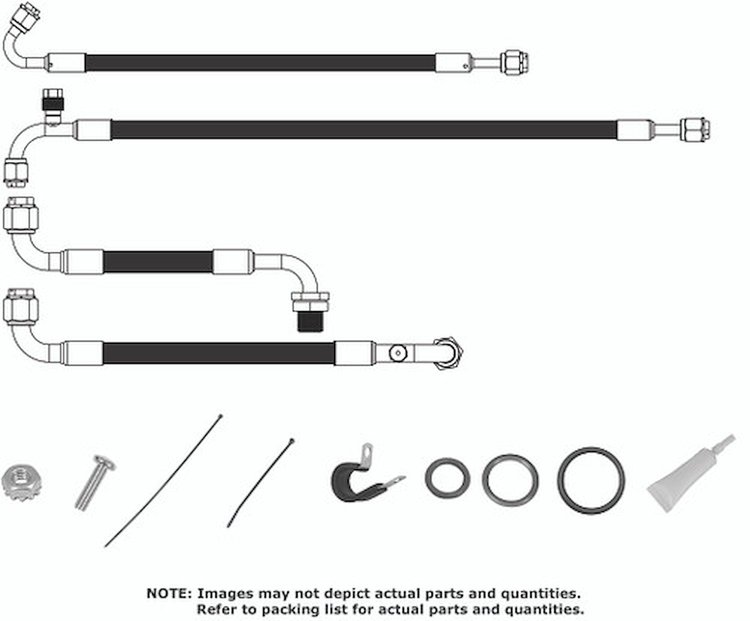 524479 SureFit Reduced Barrier Standard Hose Kit for 1979-1993 Ford Mustang