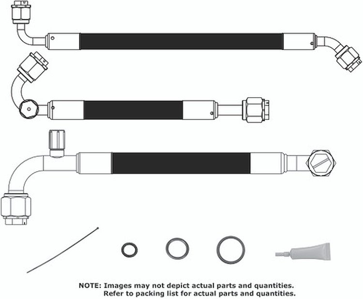 524483 SureFit Reduced Barrier Standard Hose Kit for 1964-1965 Ford Falcon, Ranchero