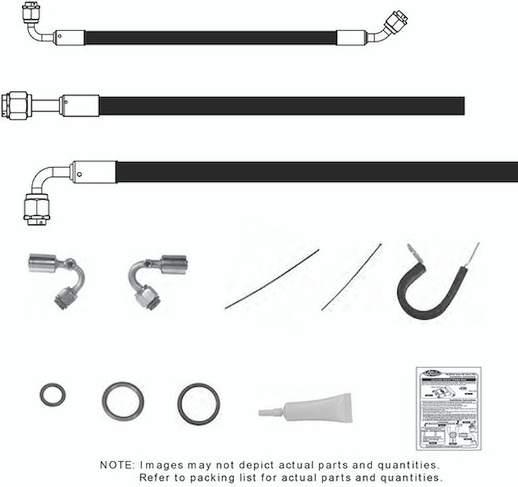 HOSE KIT MOD 55-56 CHEVY