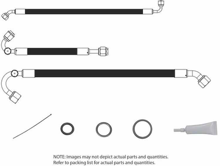 526685 SureFit Reduced Barrier Standard Hose Kit for 1969 Pontiac Firebird