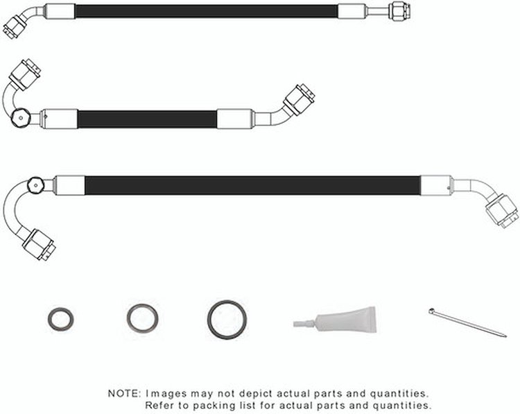 526692 SureFit Reduced Barrier Standard Hose Kit for 1970-1981 Pontiac Firebird